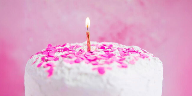 Praxisjubiläum 1 Jahr, Geburtstag